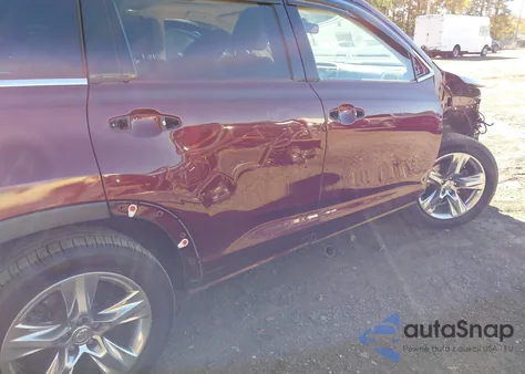2014 Toyota Highlander Limited V6 from USA, damaged, VIN 5TDDKRFH2ES035365